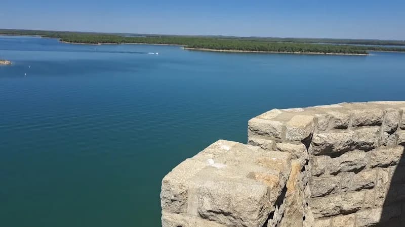 View of Lake Murray State Park in Tye, TX