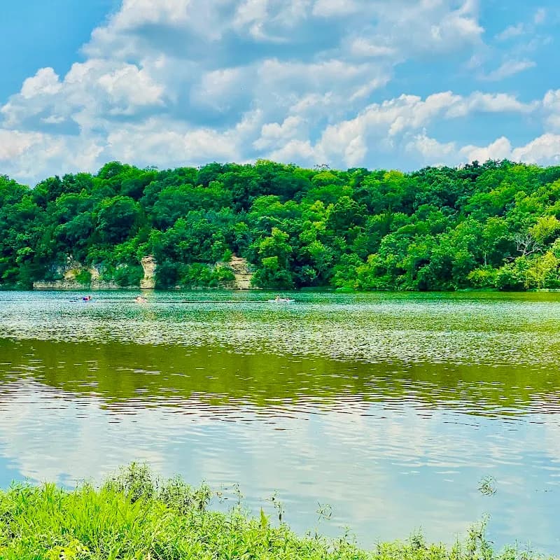 View of Lake Olathe in Olathe, KS