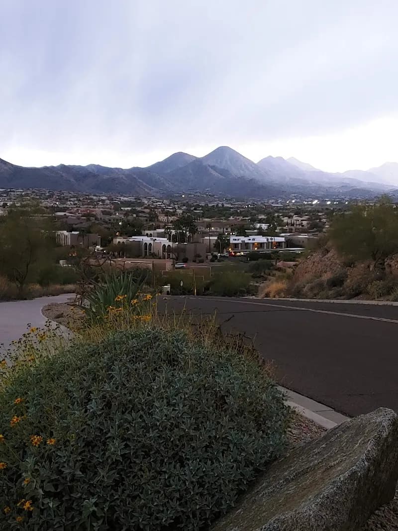 Lake Overlook Trail route in Fountain Hills, AZ