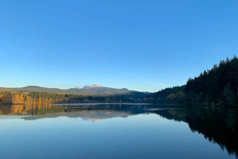 View of Lake Padden Park in Bellingham, WA