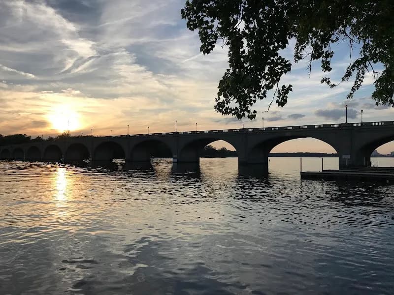 View of Lake Springfield in Springfield, IL