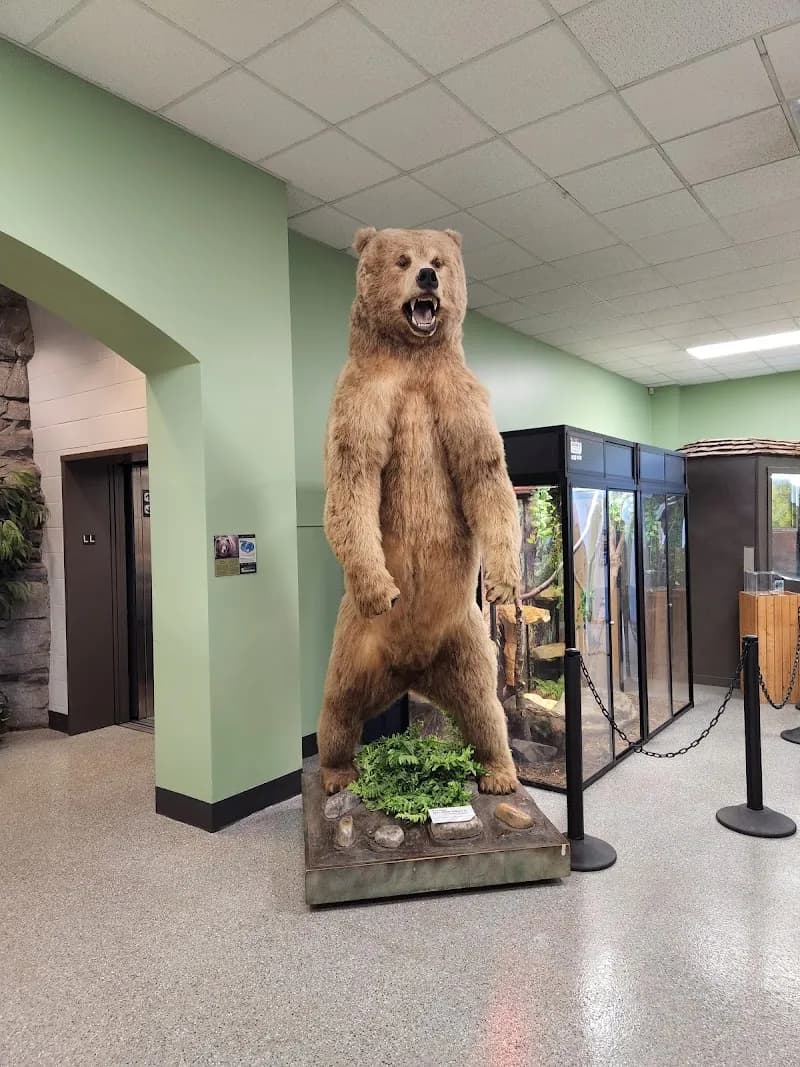 View of Lake Superior Zoo in Duluth, MN