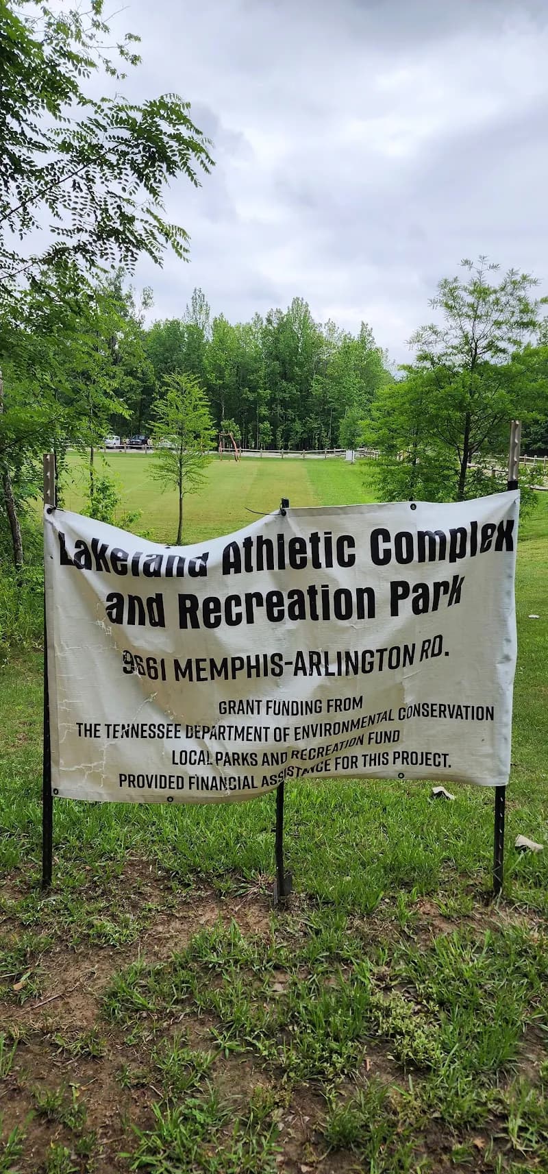 View of Lakeland Athletic Complex and Recreation Park in Lakeland, TN