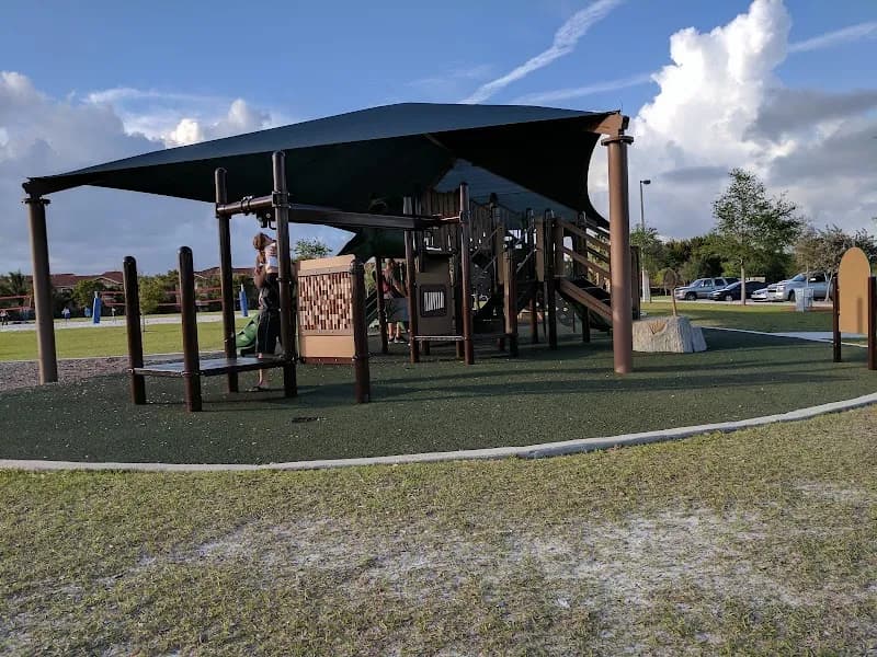 View of Lakes By the Bay Park in Cutler Bay, FL