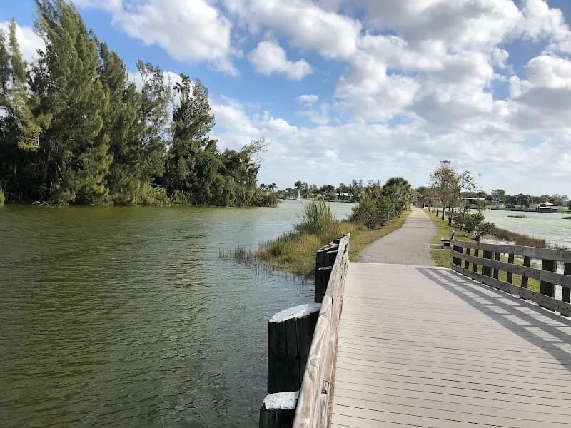 View of Lakes Park in Fort Myers, FL