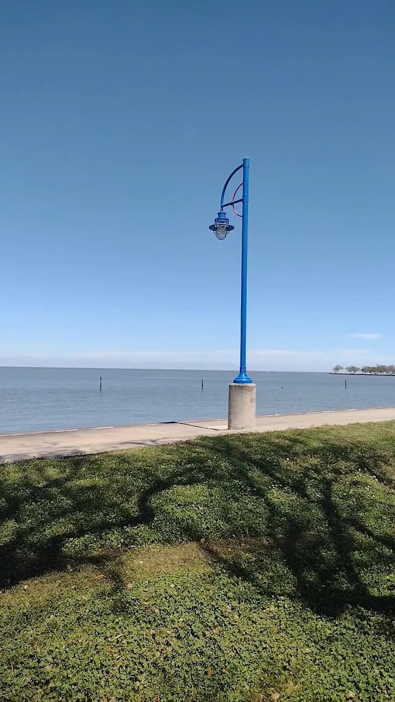 View of Lakeshore Bike Path in Lakeshore, LA