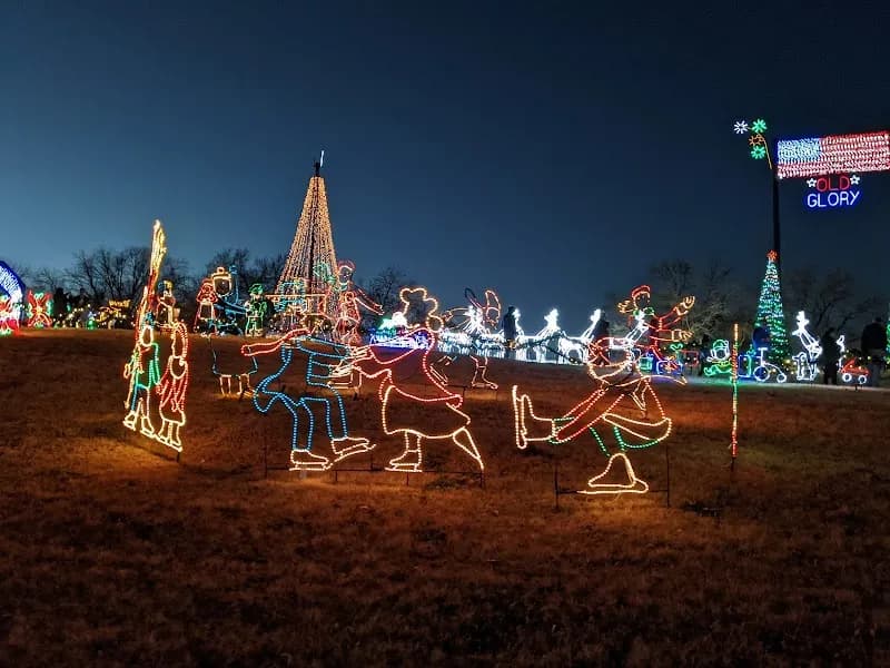 View of Lakeside Park in Marble Falls, TX