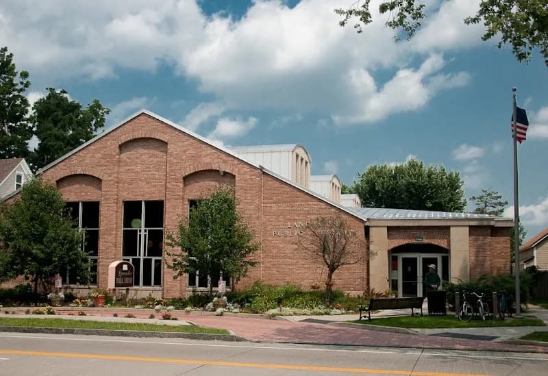 View of Lancaster Public Library in Depew, NY