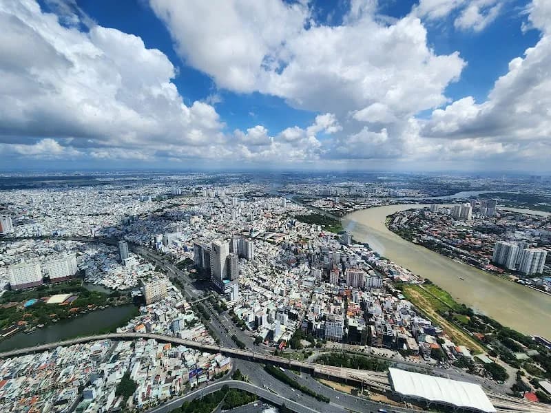 View of Landmark 81 in Ho Chi Minh City, HCM