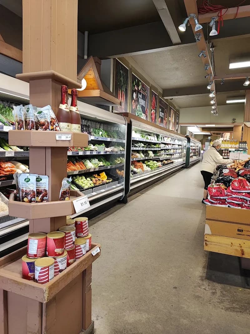 View of Langley Farm Market in Pitt Meadows, BC