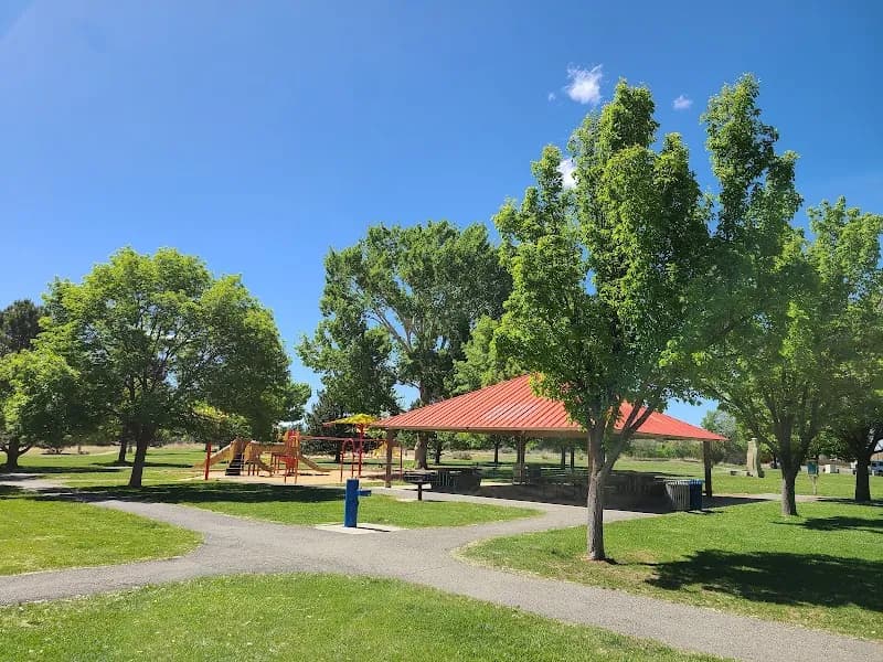 View of Las Acequias Park in Santa Fe, NM
