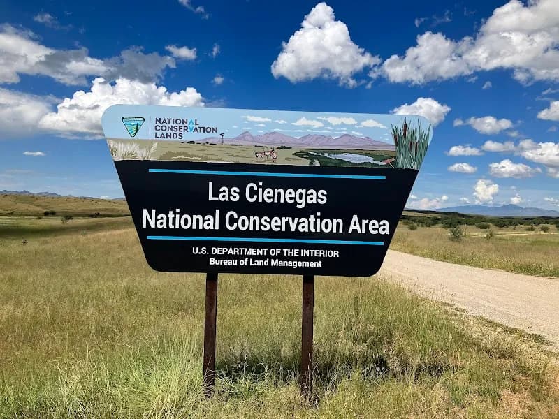 View of Las Cienegas National Conservation Area in Vail, AZ