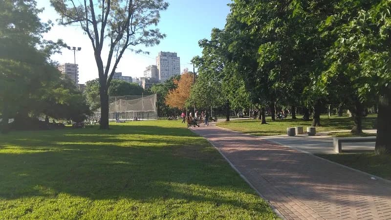 View of Las Heras Park in Palermo, BA