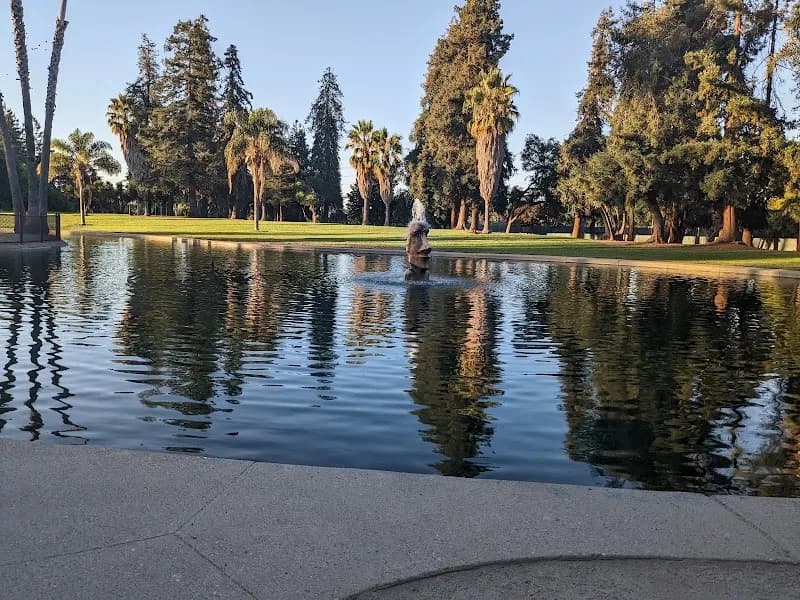 View of Las Palmas Park in Sunnyvale, CA