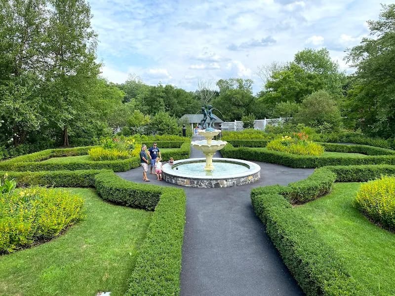 Lasdon Public Gardens and & Veterans Memorial park in Westchester, NY