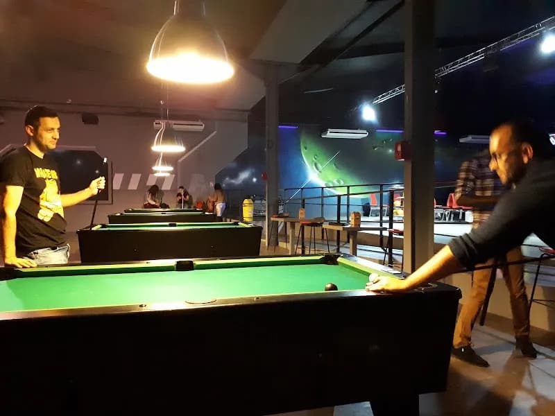 View of Laser Quest in Nice, PAC