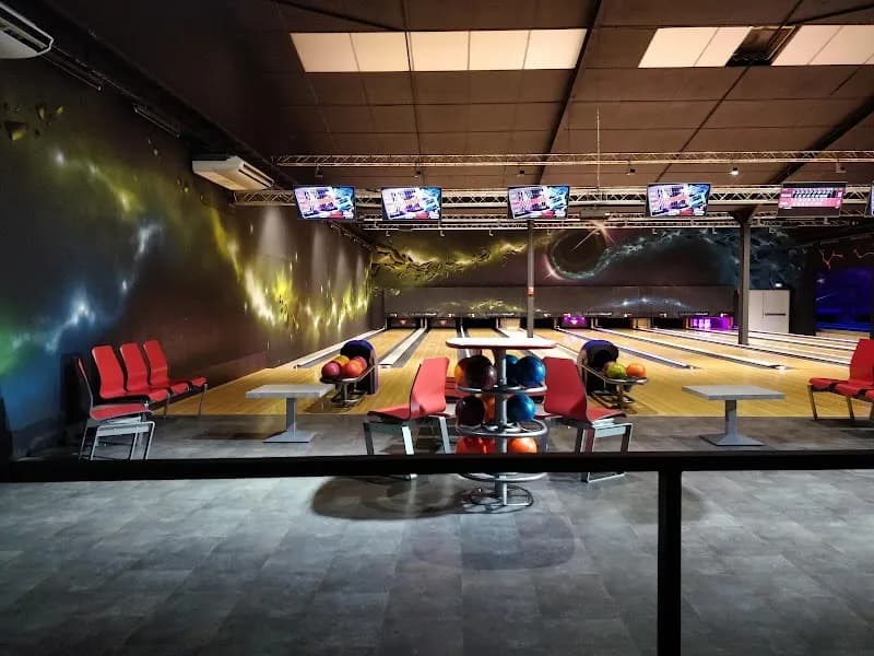 View of Laser Quest in Nice, PAC