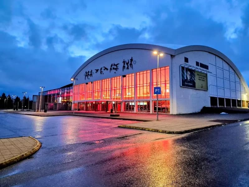 View of Laugardalsholl Sport Centre in Sundhöllin, CR