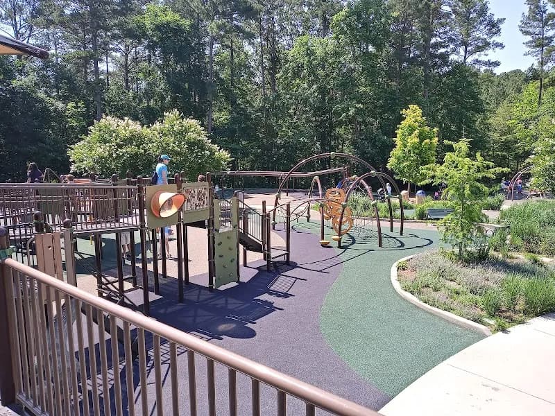 View of Laurel Hills Park in Raleigh, NC