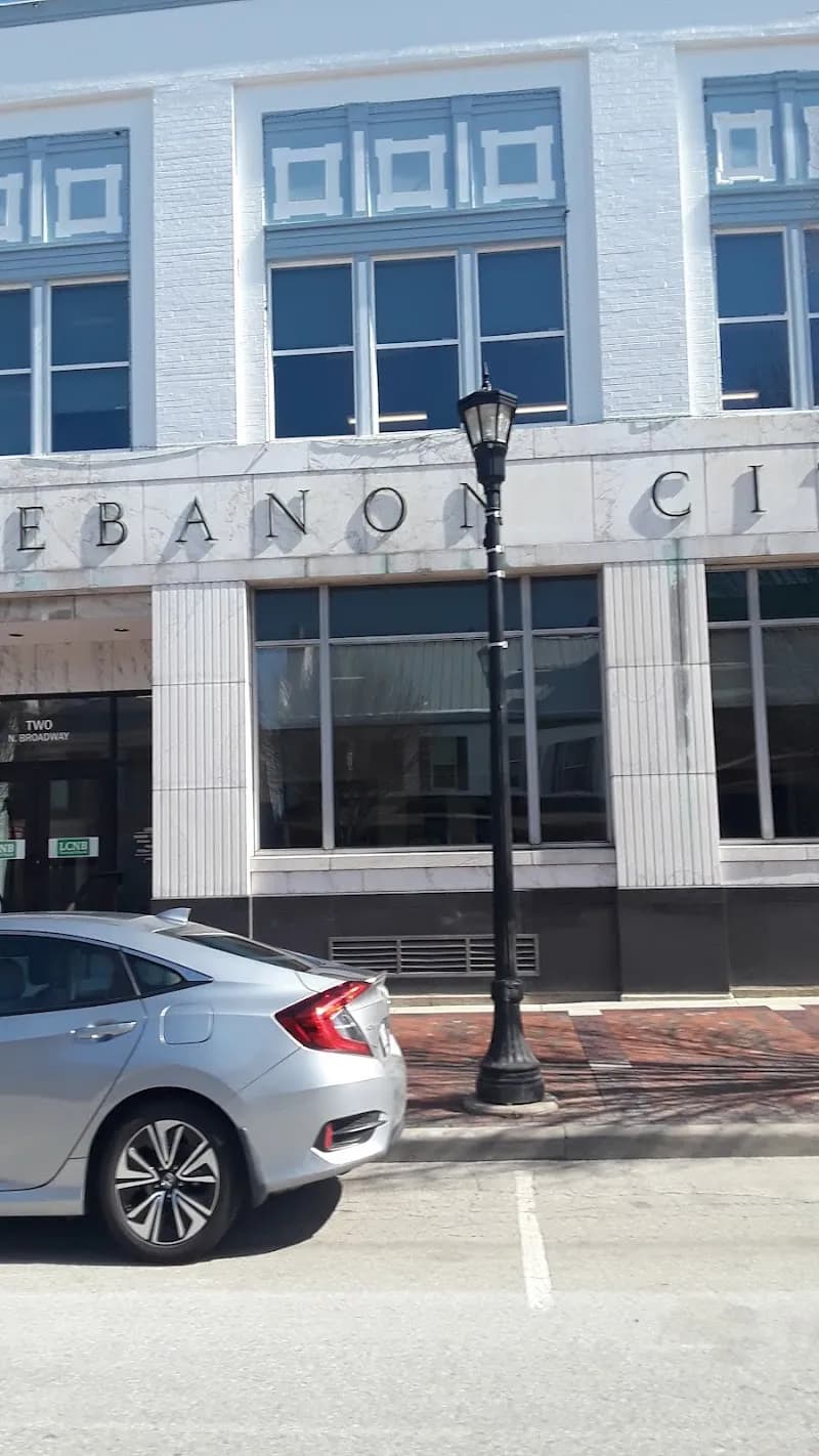 View of LCNB National Bank in Lebanon, OH