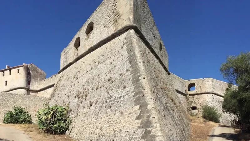 View of Le Fort Carré in Antibes, PACA