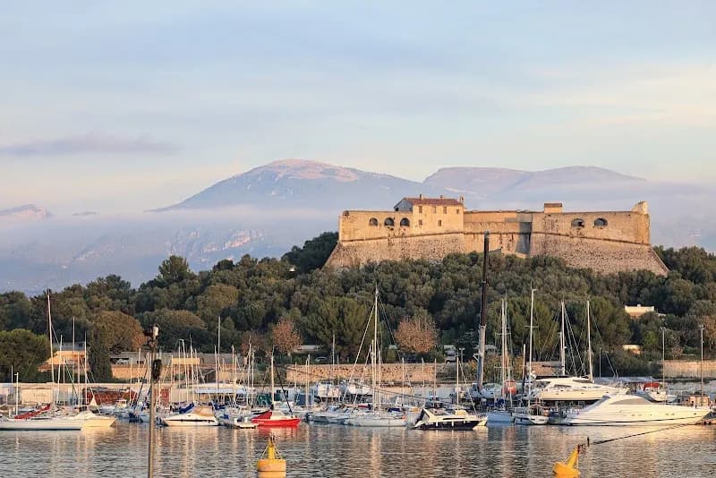 View of Le Fort Carré in Antibes, PACA