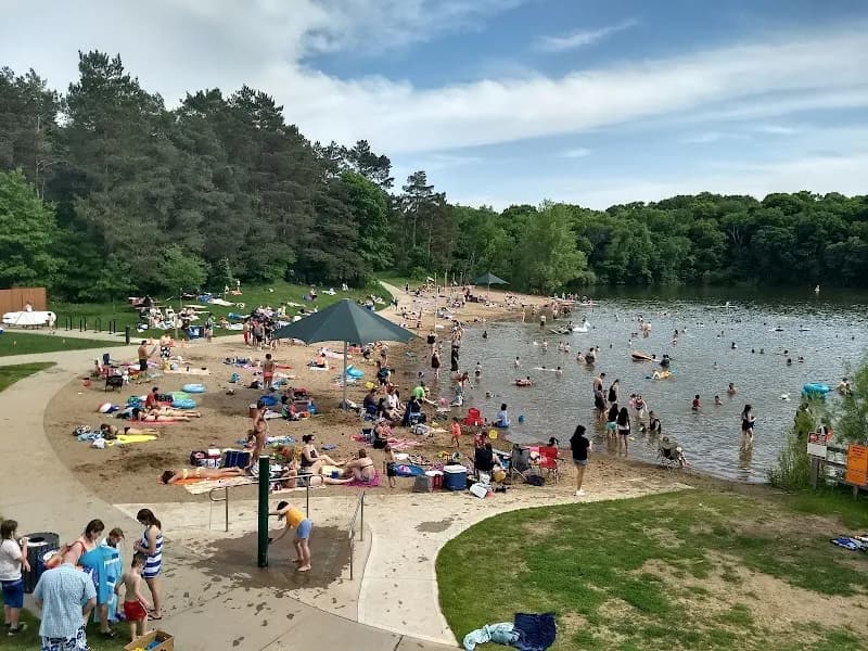 View of Lebanon Hills Regional Park in Bloomington, MN