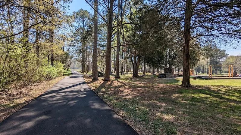 View of Leeds Memorial Park in Leeds, AL