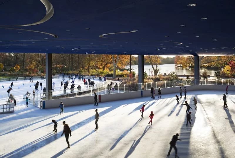 LeFrak Center at Lakeside ice skating rink in New York City, NY
