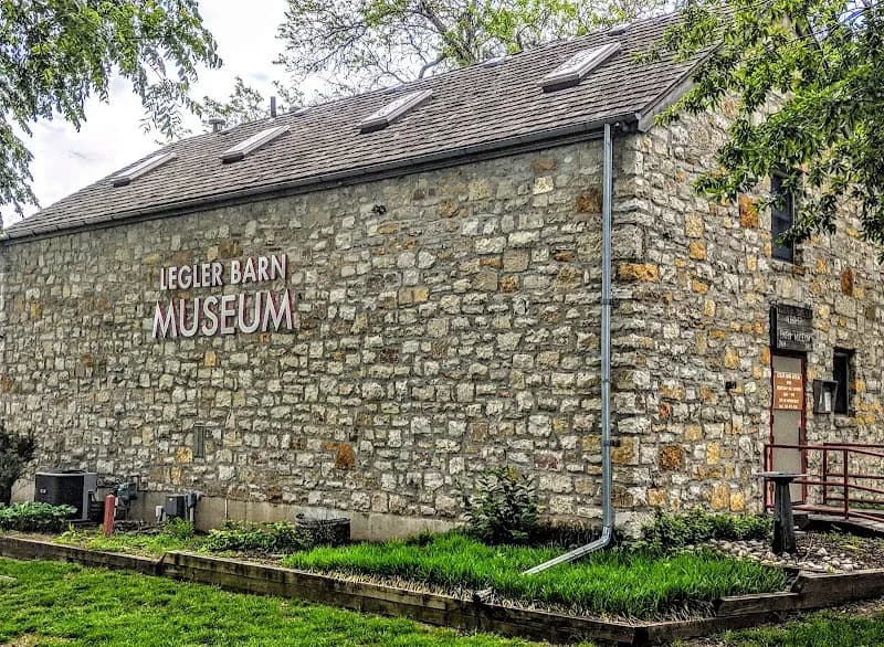 View of Legler Barn Museum & Depot in Lenexa, KS