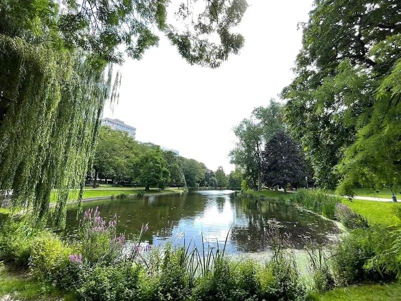 Leopold Park park in Brussels, BRU