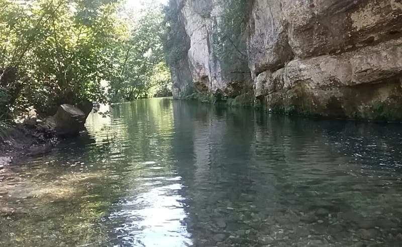 Les berges du Loup wildlife refuge in Tourrettes-sur-Loup, PACA