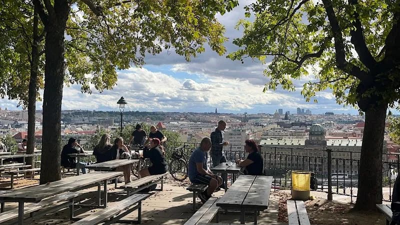 Letná Park (Letenské sady) park in Holešovice, CZ