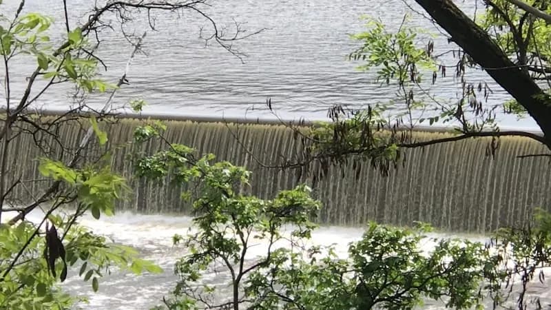View of Letná Park (Letenské sady) in Holešovice, CZ