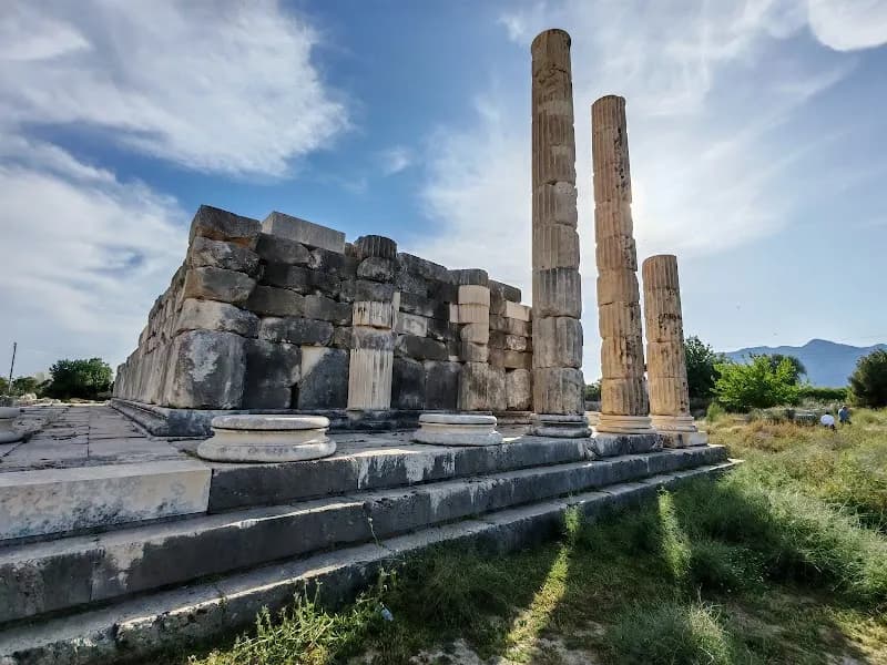 Letoon Sanctuary Place historical landmark in Kalkan, Antalya