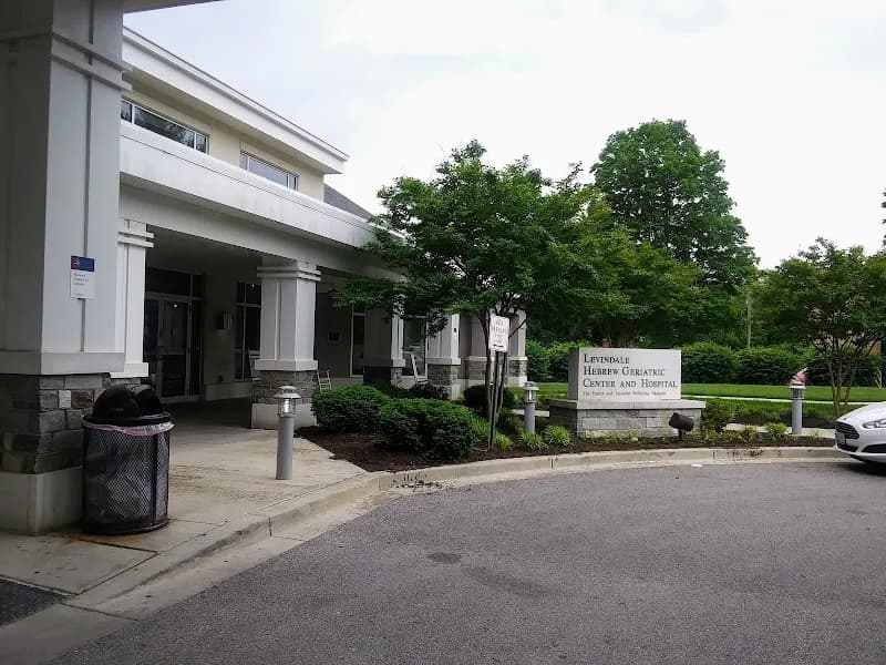 View of Levindale Hebrew and Geriatric Center in Pikesville, MD