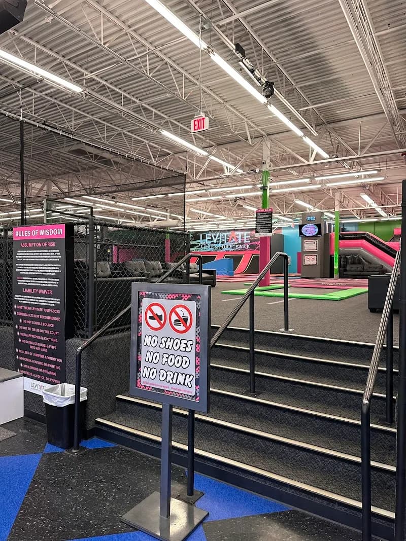 View of Levitate Adventure Park in Flagstaff, AZ