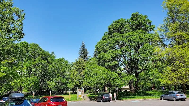 View of Lewis and Clark State Recreation Site in Troutdale, OR
