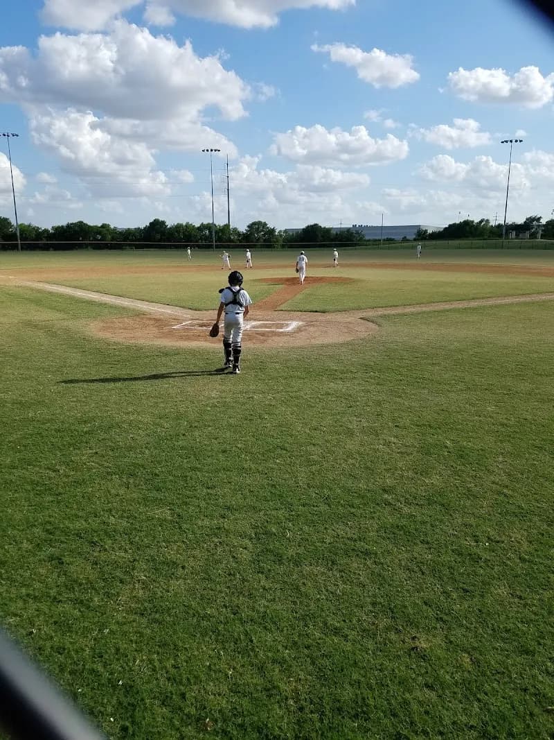 View of Lewisville Railroad Park in Lewisville, TX