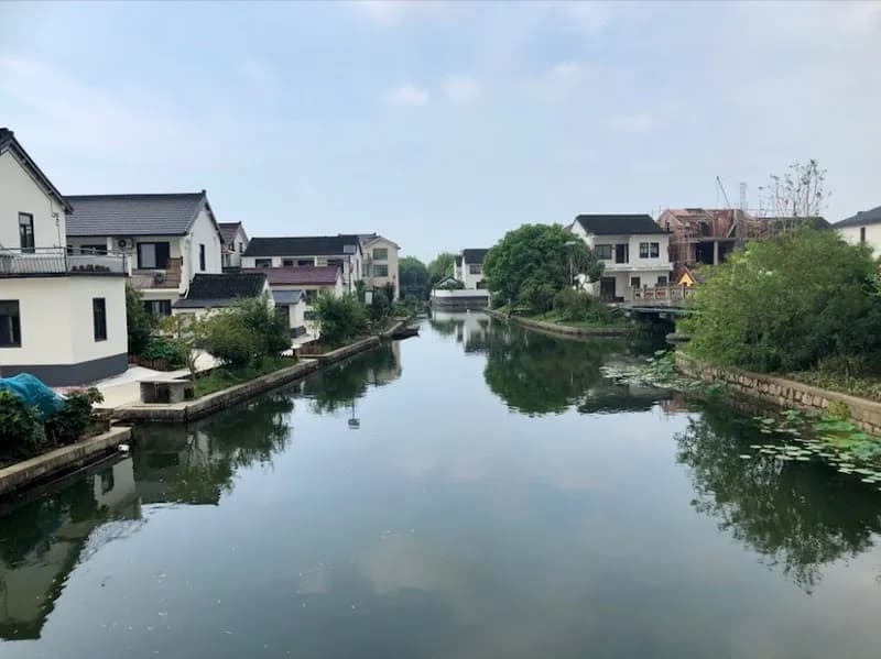 Liantang Lake Scenic Area nature in Qingpu, SH
