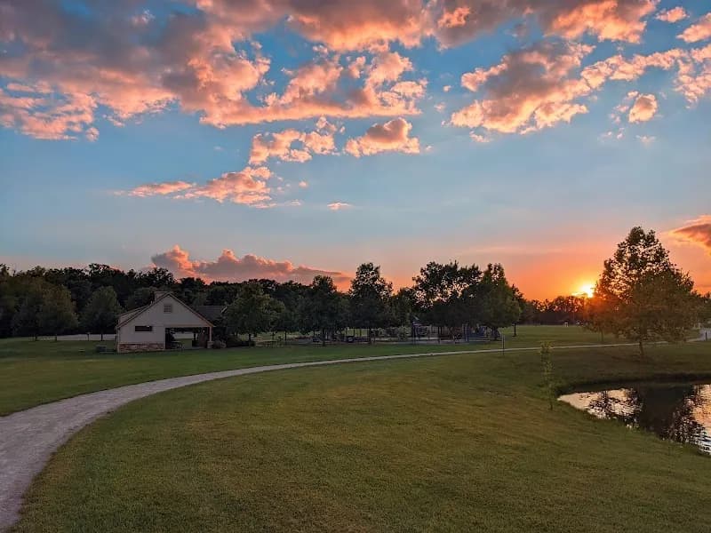 View of Liberty Park in Powell, OH