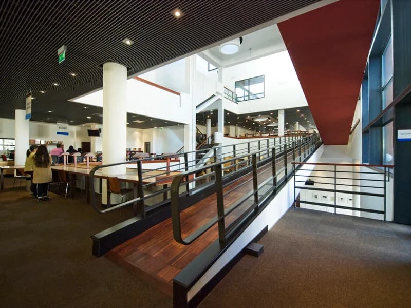 View of Library Albert Camus in Antibes, PACA
