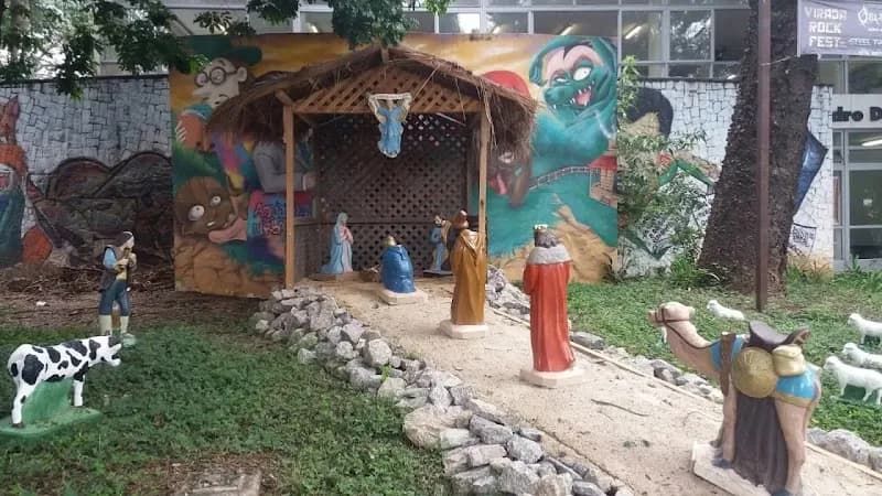 View of Library Monteiro Lobato in Guarulhos, SP