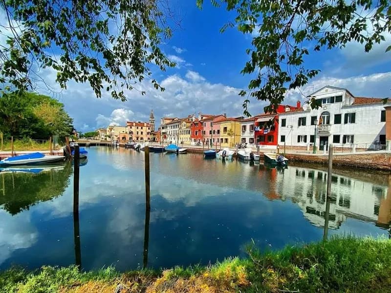 View of Lido di Venezia in Venice, VN