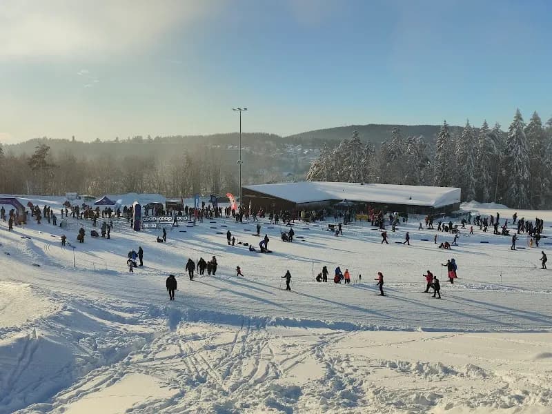 View of Lillomarka arena in Lillomarka, Oslo
