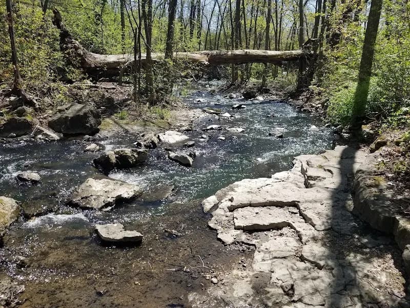 View of Lime Kiln Park in Menomonee Falls, WI