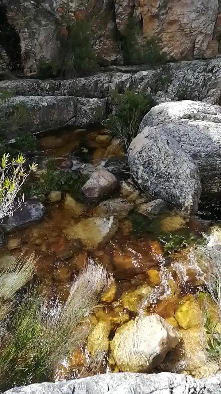 View of Limietberg Nature Reserve in Paarl, WC