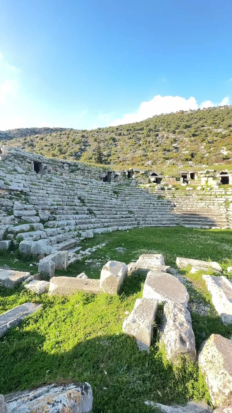 View of Limyra in Finike, Antalya