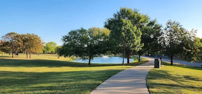 View of Linda Spurlock Park in North Richland Hills, TX