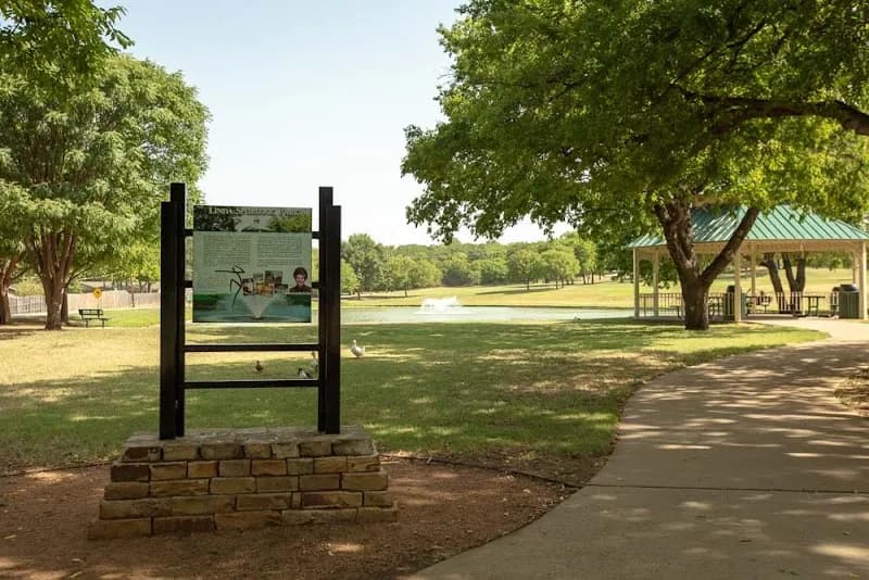 View of Linda Spurlock Park in North Richland Hills, TX